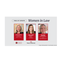 Minneapolis Business Journal's Table of Experts: Women in Law