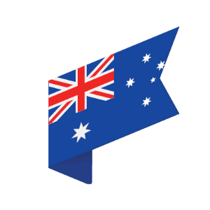 Australian Flag Ribbon 