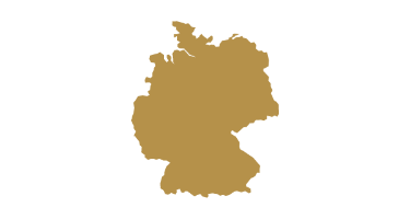 Gold Map of Germany