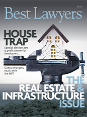 Cover for our Best Lawyers: Real Estate & Infrastructure publication