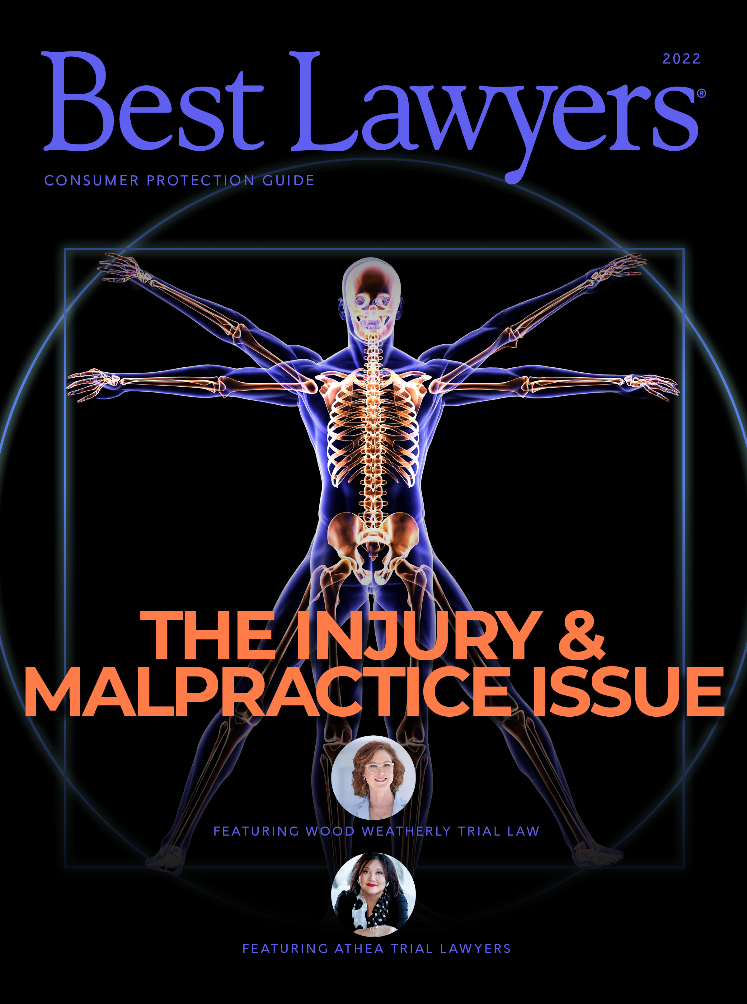 Cover for our Best Lawyers: The Injury & Malpractice Issue publication