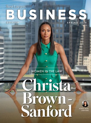 Cover for our Business Edition 2024: Women in the Law publication