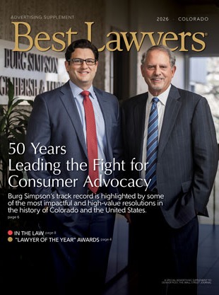 Cover for our Colorado's Best Lawyers publication
