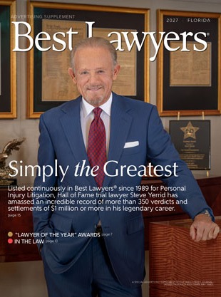 Cover for our Florida's Best Lawyers publication