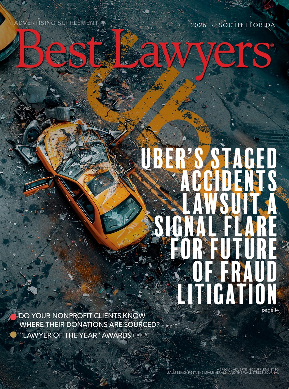 Cover for our South Florida's Best Lawyers publication