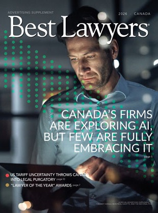 Cover for our The Best Lawyers in Canada publication
