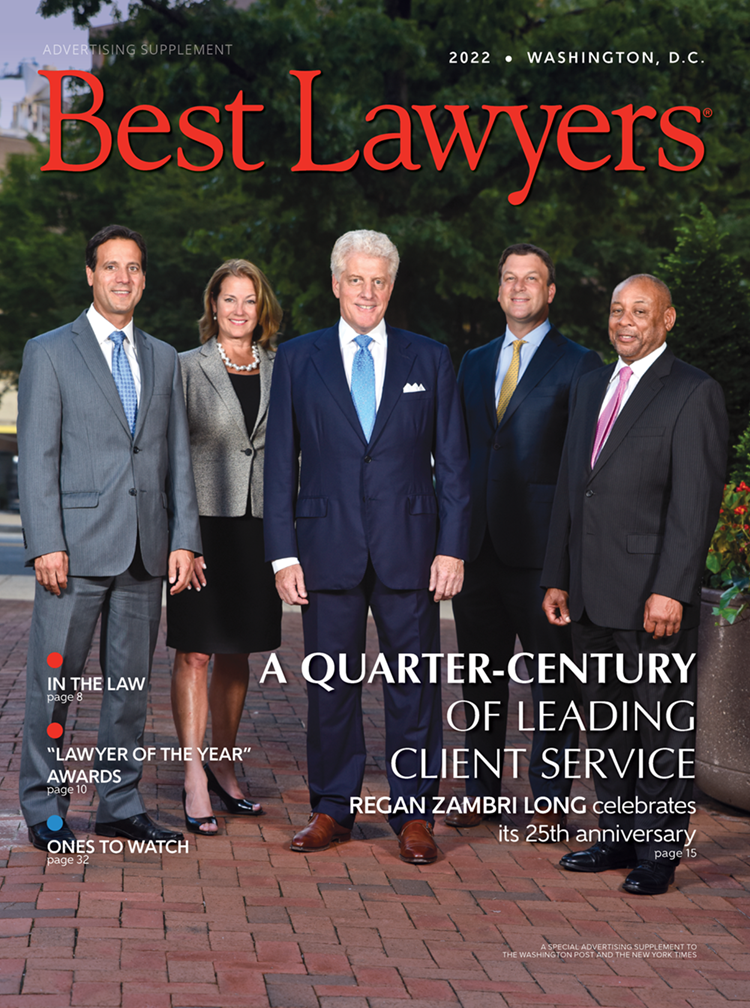 Regional Edition Washington, D.C.'s Best Lawyers