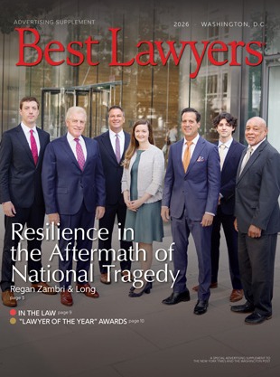 Cover for our Washington, D.C. 's Best Lawyers publication