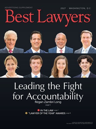 Cover for our Washington, D.C. 's Best Lawyers publication