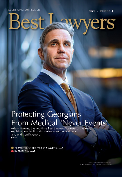 Georgia's Best Lawyers 2027 Cover