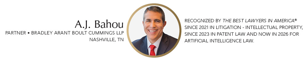 A.J. Bahou Artificial Intelligence Honoree