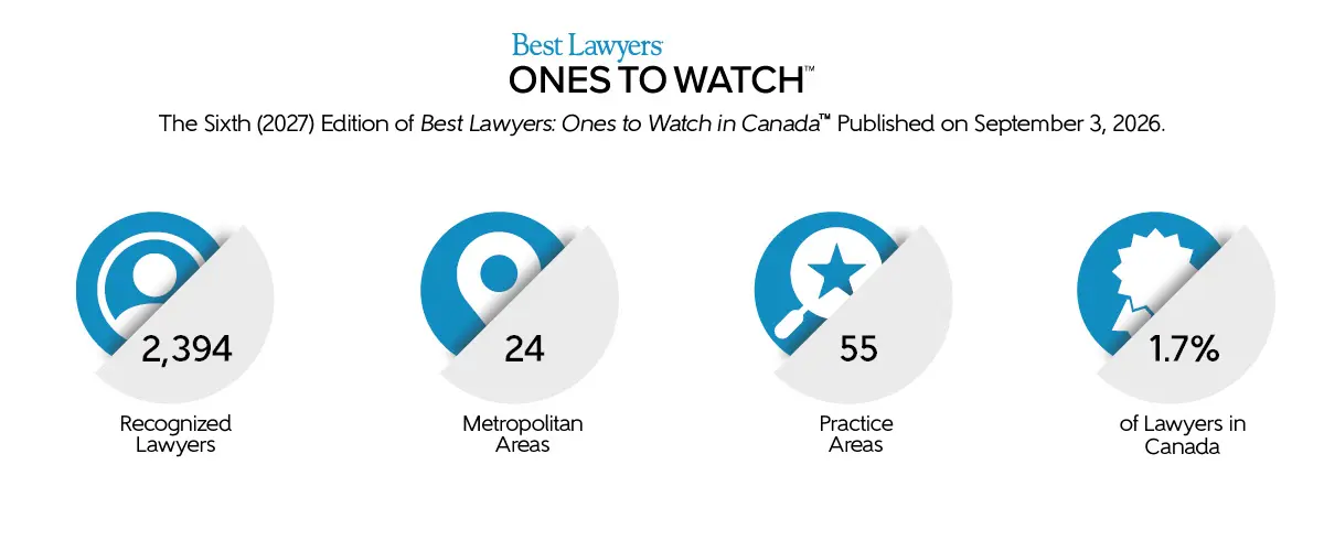 Best Lawyers: Ones to Watch in Canada 2027: Overview