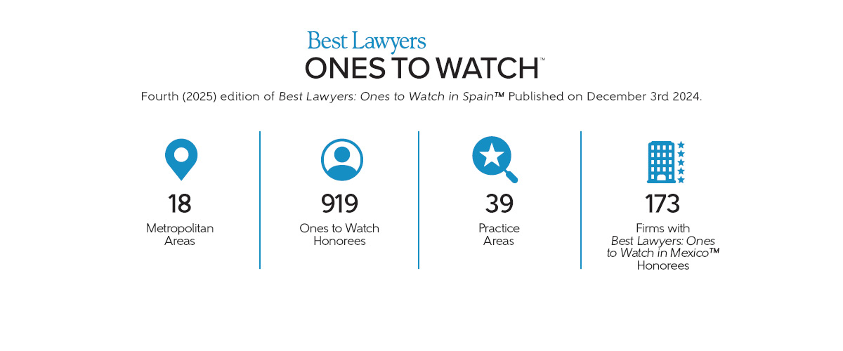 Best Lawyers: Ones to Watch in Spain 2025