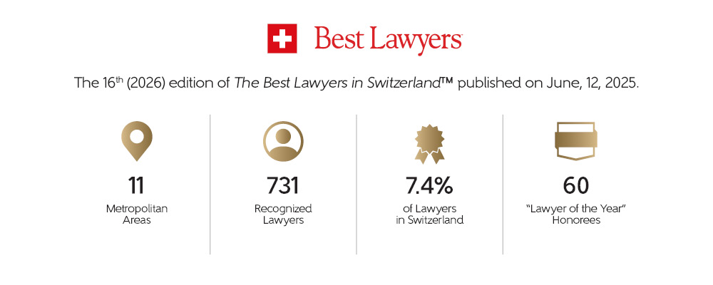 2026 The Best Lawyers in Switzerland