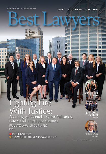 Southern California's Best Lawyers 2026 cover