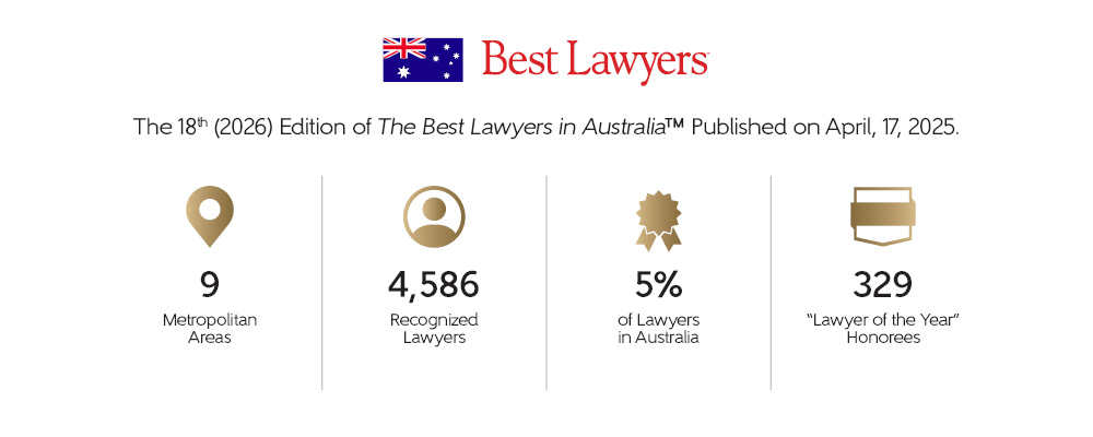 Highlights From the 2026 Edition of The Best Lawyers in Australia™