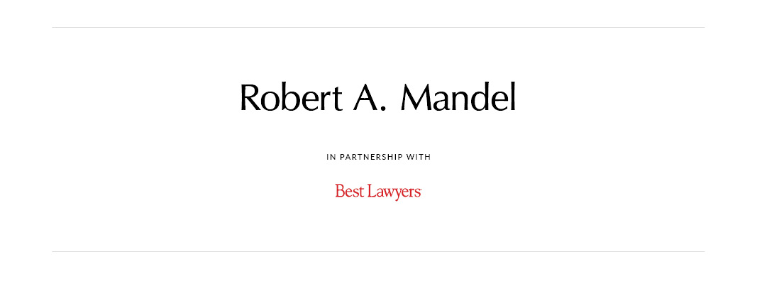 Black text with red Best Lawyers partnership logo