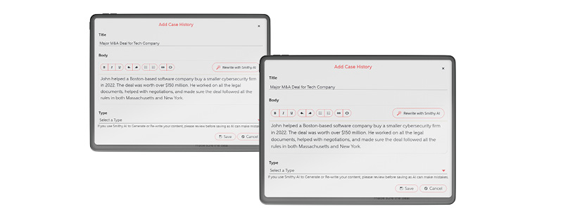 Case history rewritten by Smithy AI for professional publication