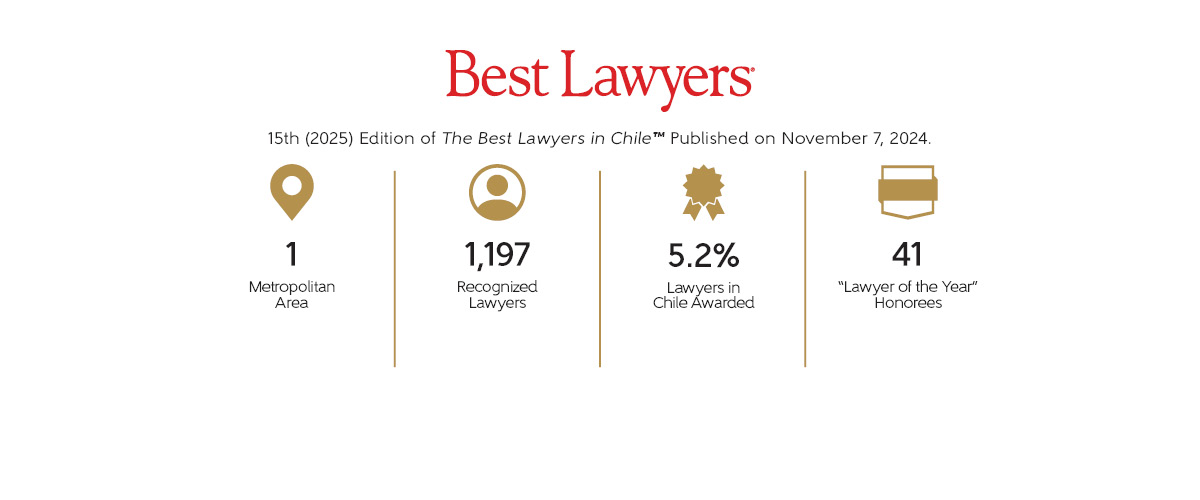 The Best Lawyers in Chile 2025