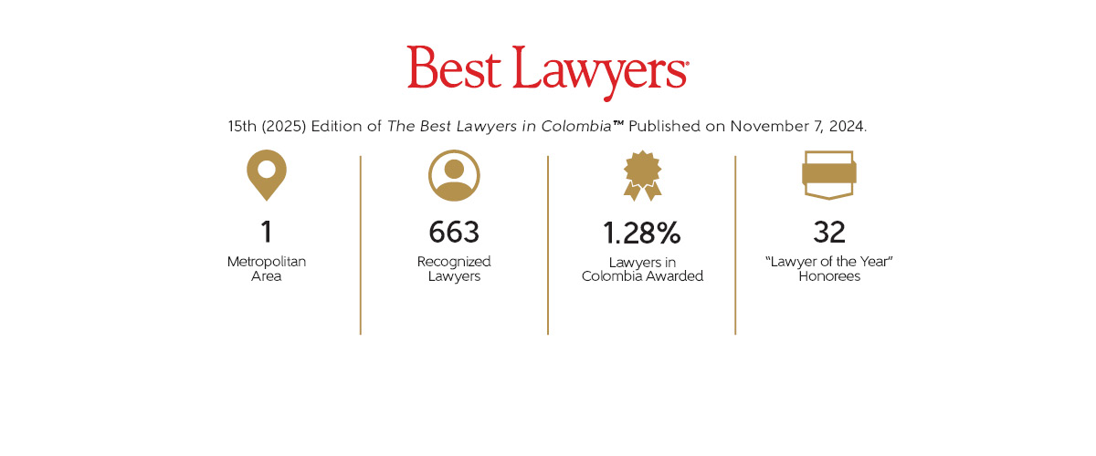 The Best Lawyers in Colombia 2025