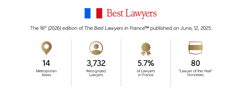 The Best Lawyers in France 2026