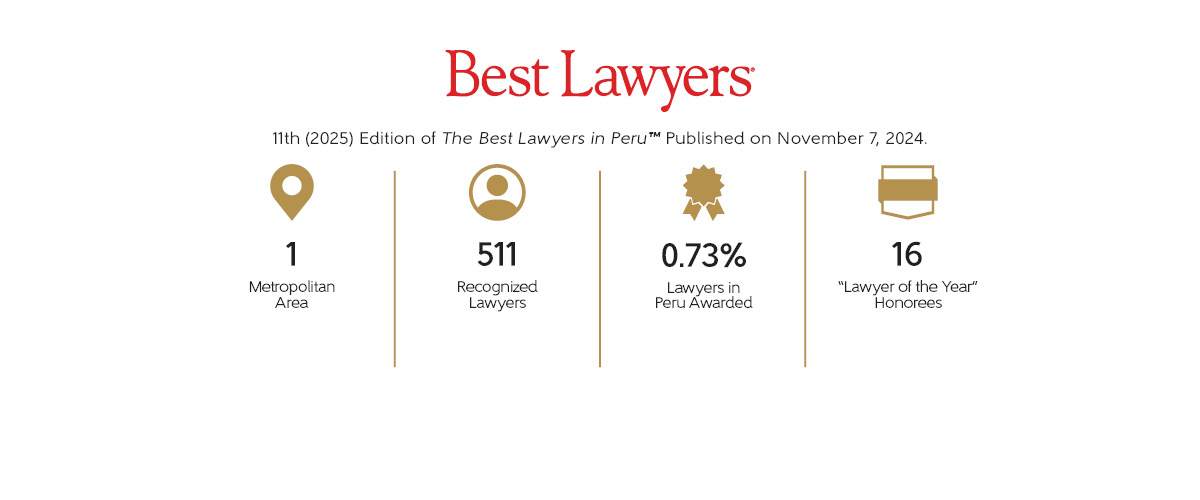 The Best Lawyers in Peru 2025