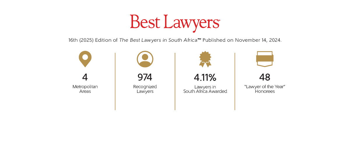 The Best Lawyers in South Africa 2025