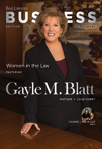 2026 Best Lawyers Women in the Law Cover